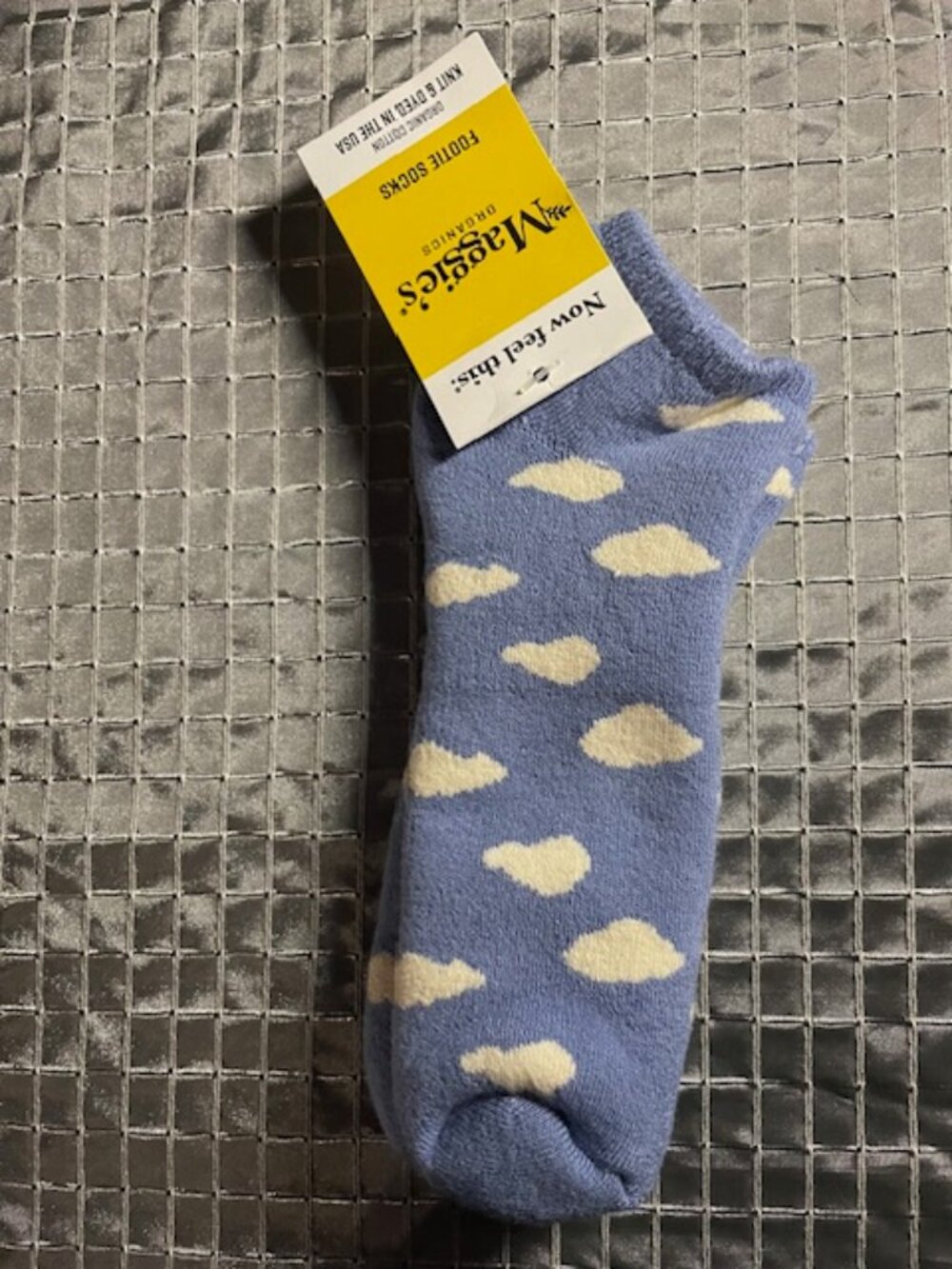 Maggie’s organics Footie socks size M NEW